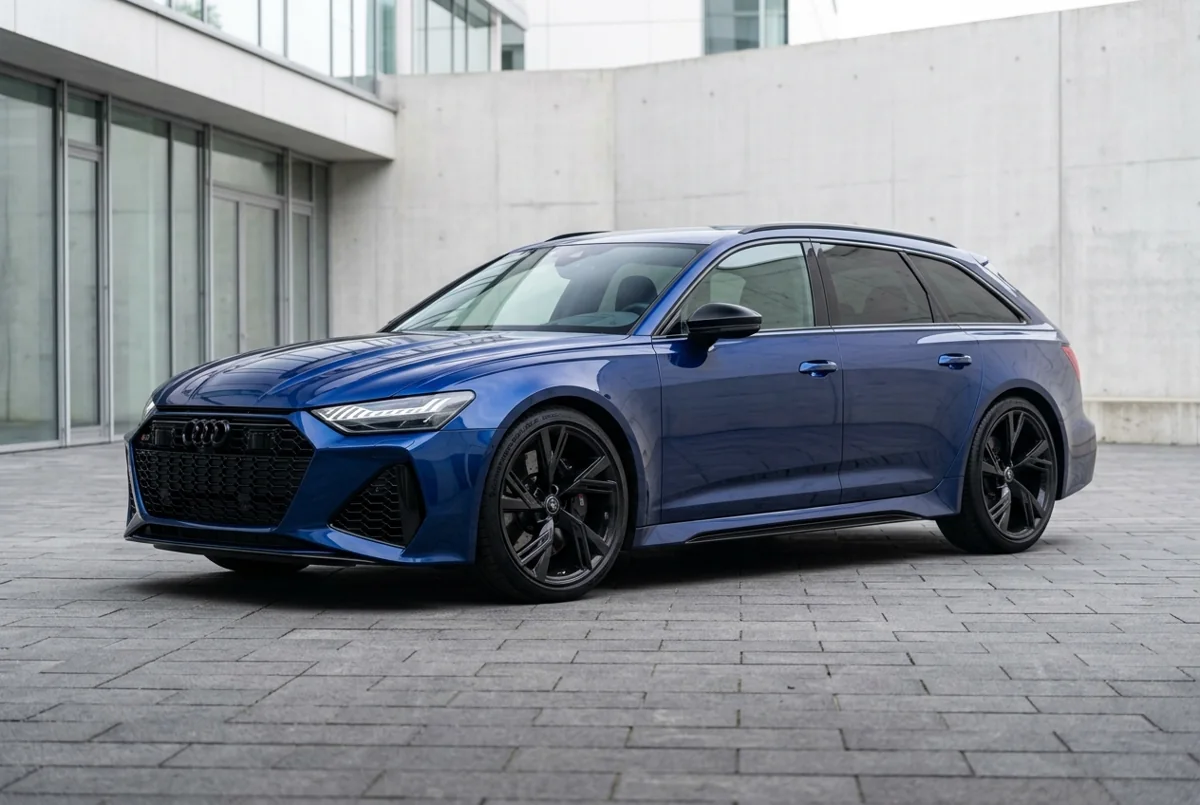 Audi RS6 Avant Performance — illustrative model visual