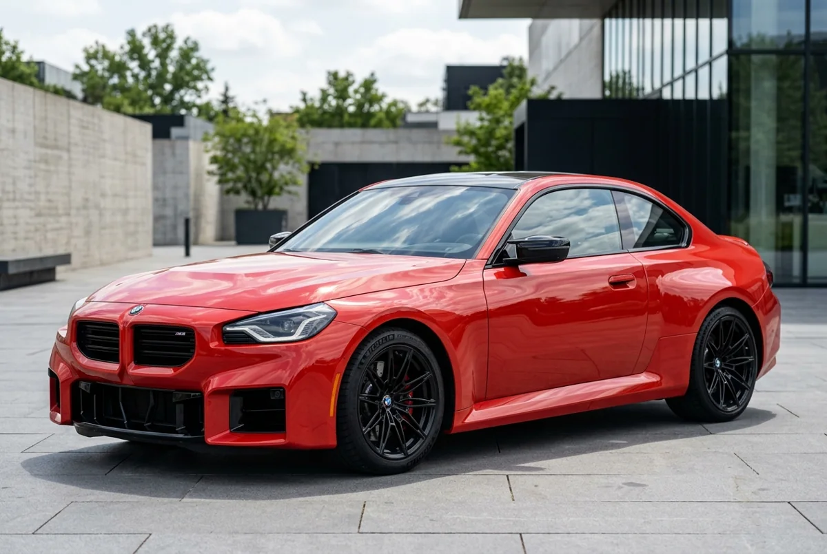 BMW M2 — illustrative model visual