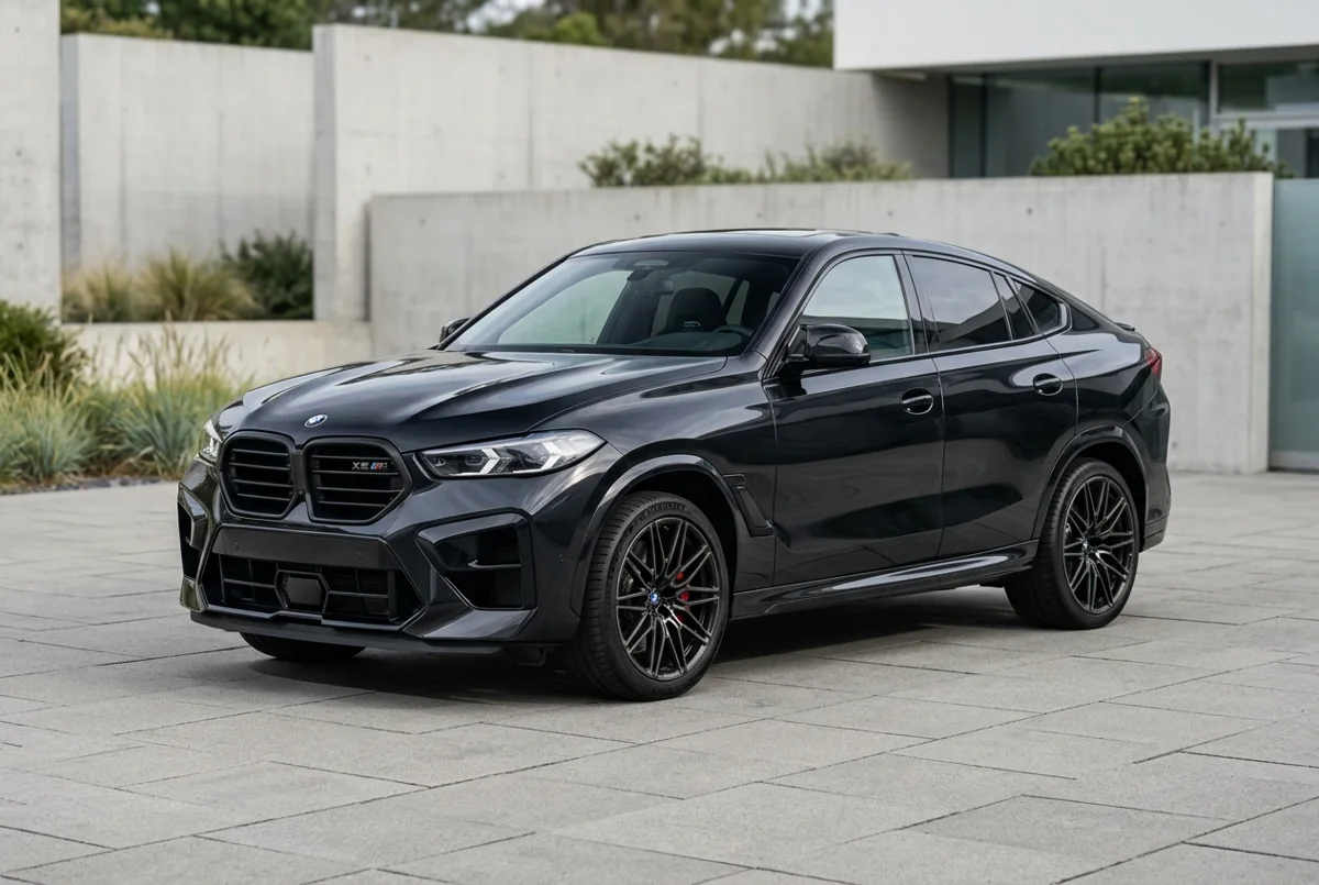 BMW X6 M Competition — illustrative model visual
