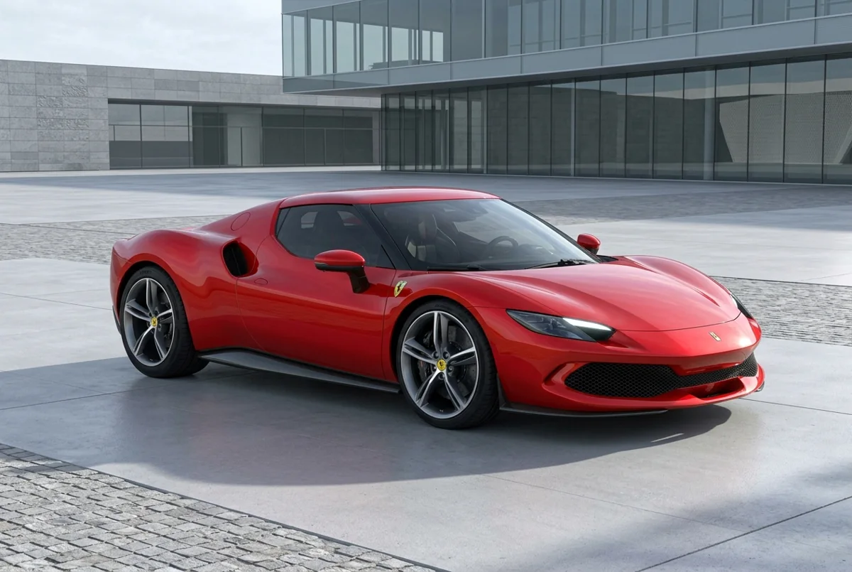Ferrari 296 GTB — illustrative model visual