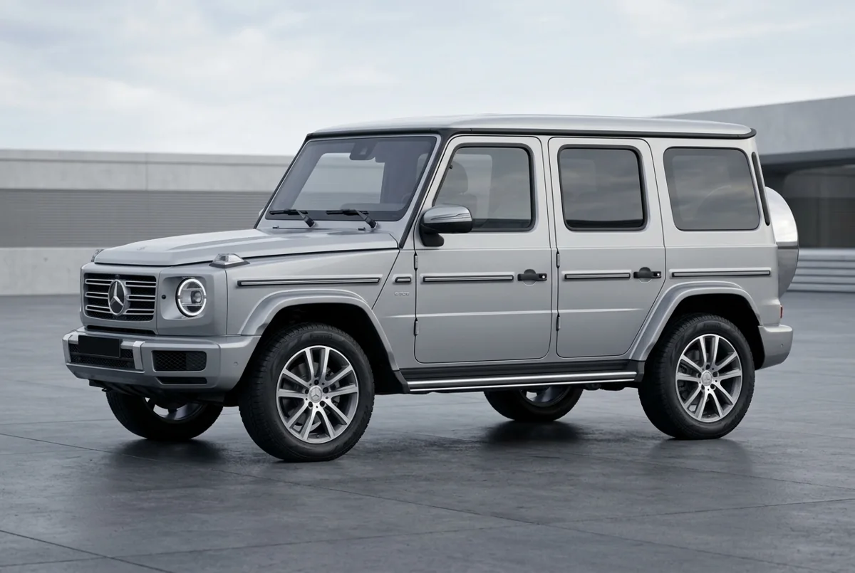 Mercedes-Benz G500 — illustrative model visual