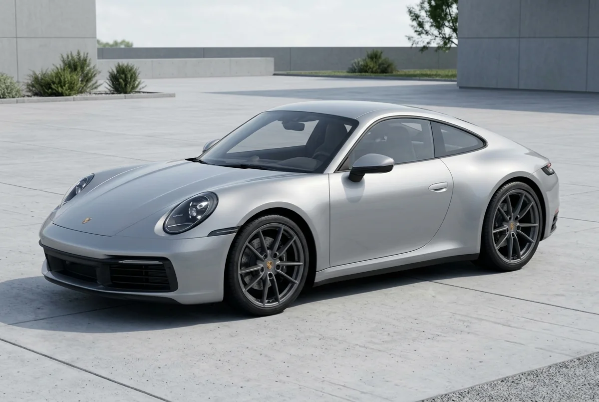 Porsche 911 Carrera — illustrative model visual