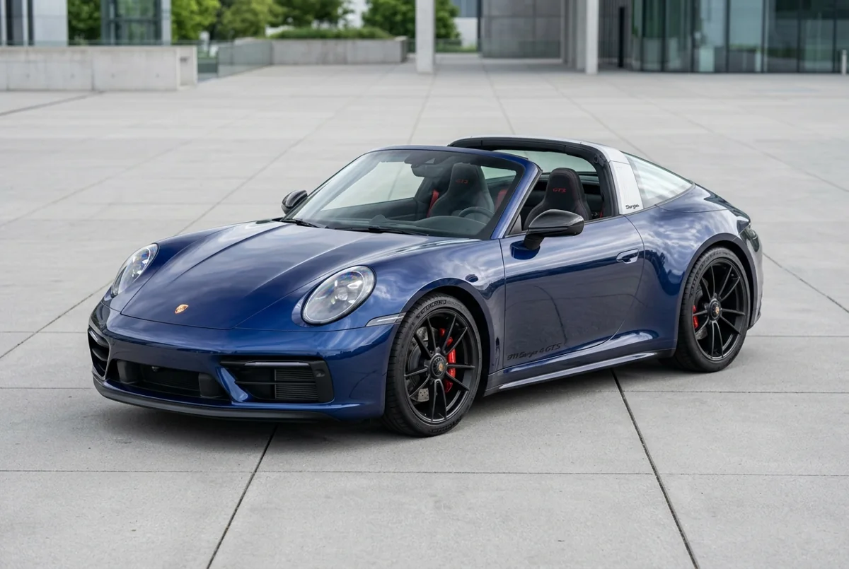 Porsche 911 Targa 4 GTS — illustrative model visual