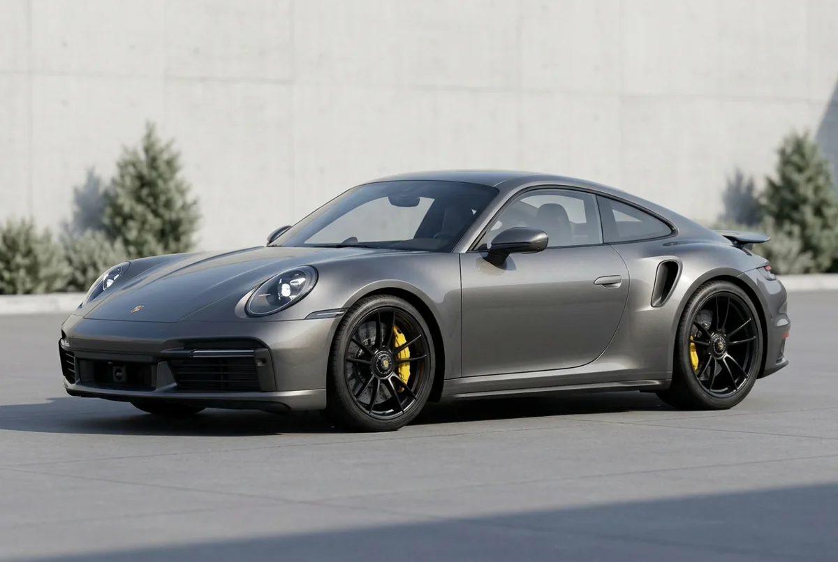 Porsche 911 Turbo S — illustrative model visual