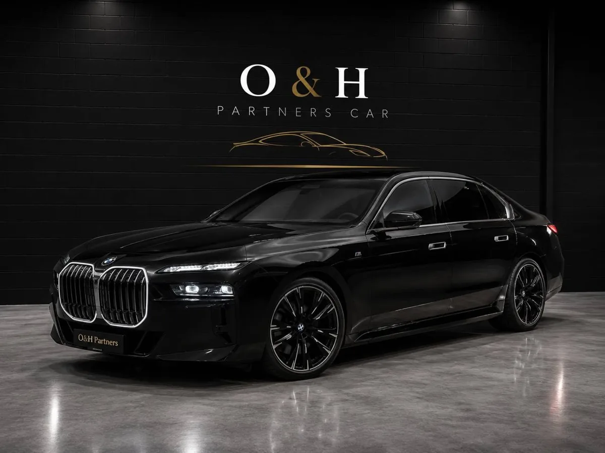 BMW 740i M Sport, model presented for French Riviera rental enquiries