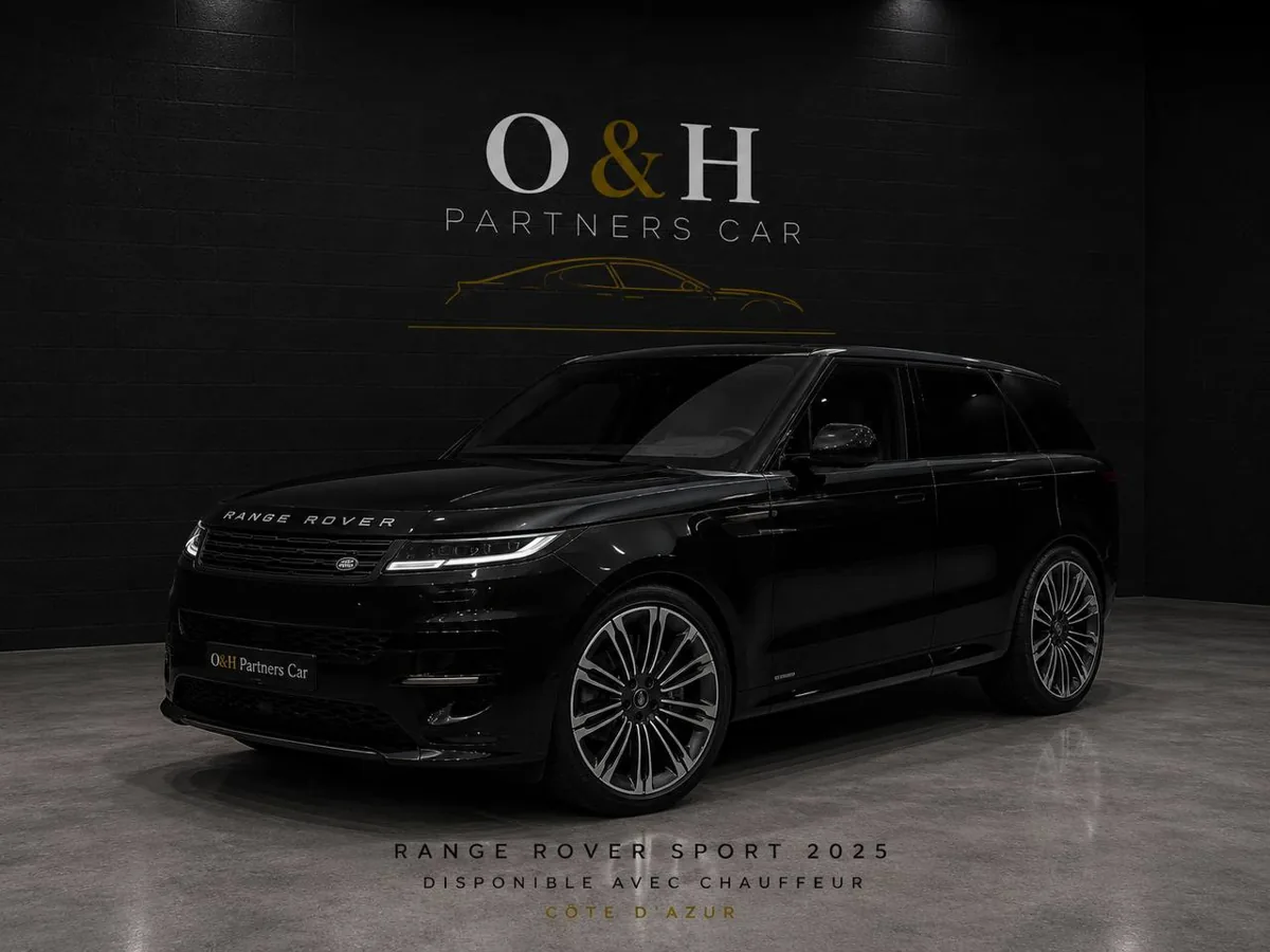 Range Rover Sport 2025, model presented for French Riviera rental enquiries